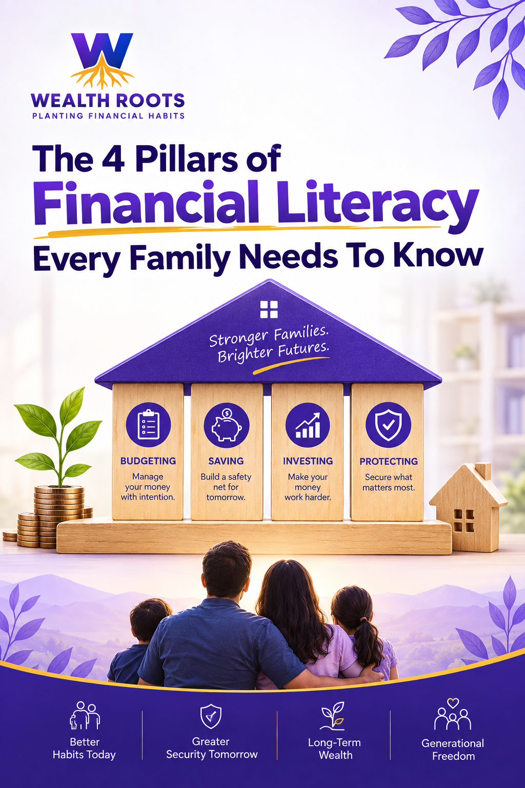 The 4 Pillars of Financial Literacy Every Family Needs To Know